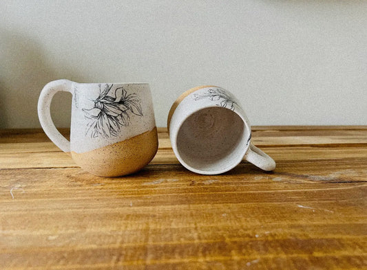 Floral Ceramic Mug