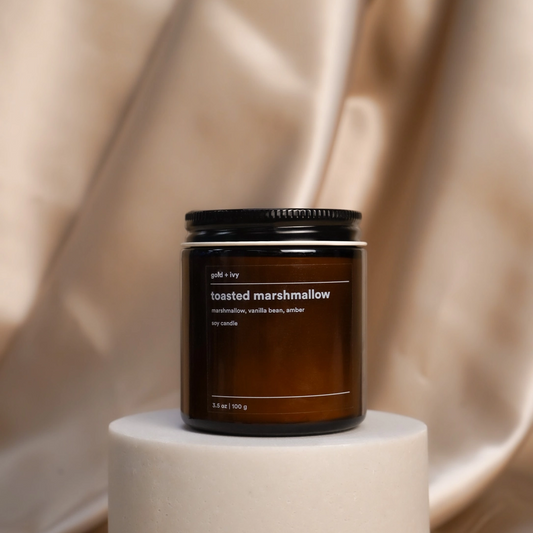 Toasted Marshmallow Soy Candle - 3.5oz