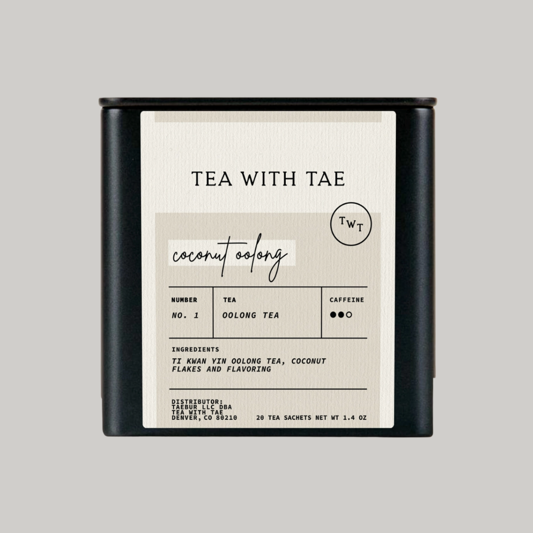 Coconut Oolong Tea Tin