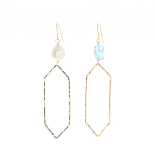 Darya Earrings - 14k Gold Filled