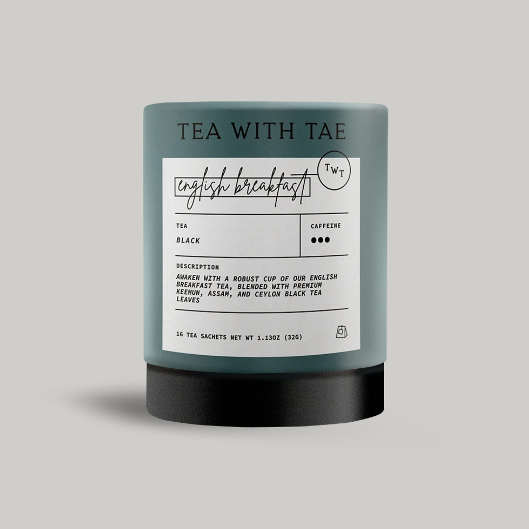 English Breakfast Tea Large Tea Tube