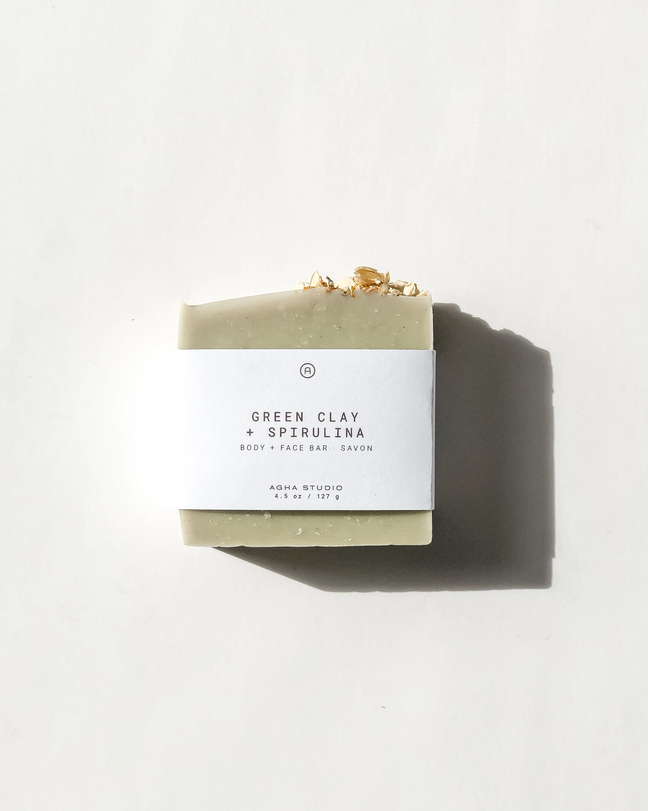 Green Clay & Spirulina Body + Face Bar