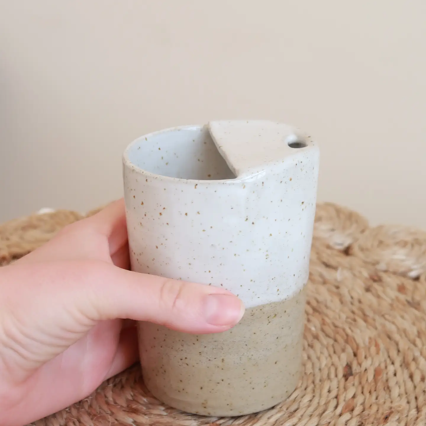 Handmade Ceramic Travel Cup