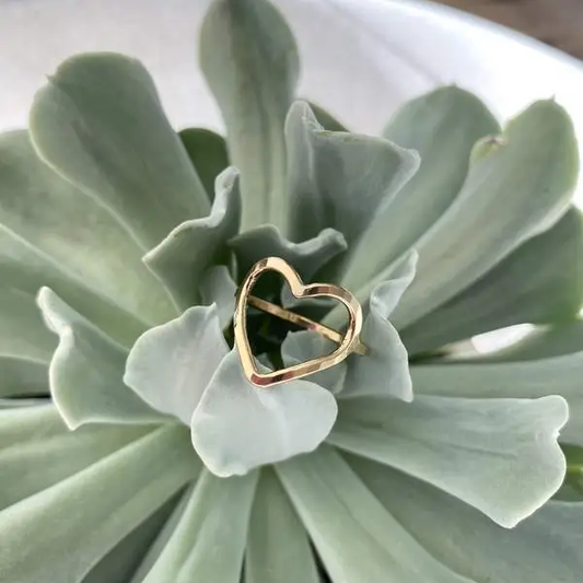 Love Band Ring - 14k Gold Filled