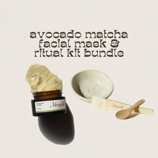 Avocado Matcha Facial Mask + Ritual Kit Bundle