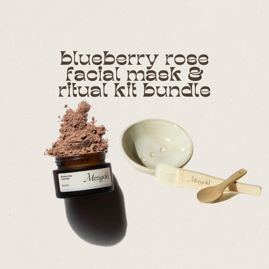 Blueberry Rose Facial Mask + Ritual Kit Bundle