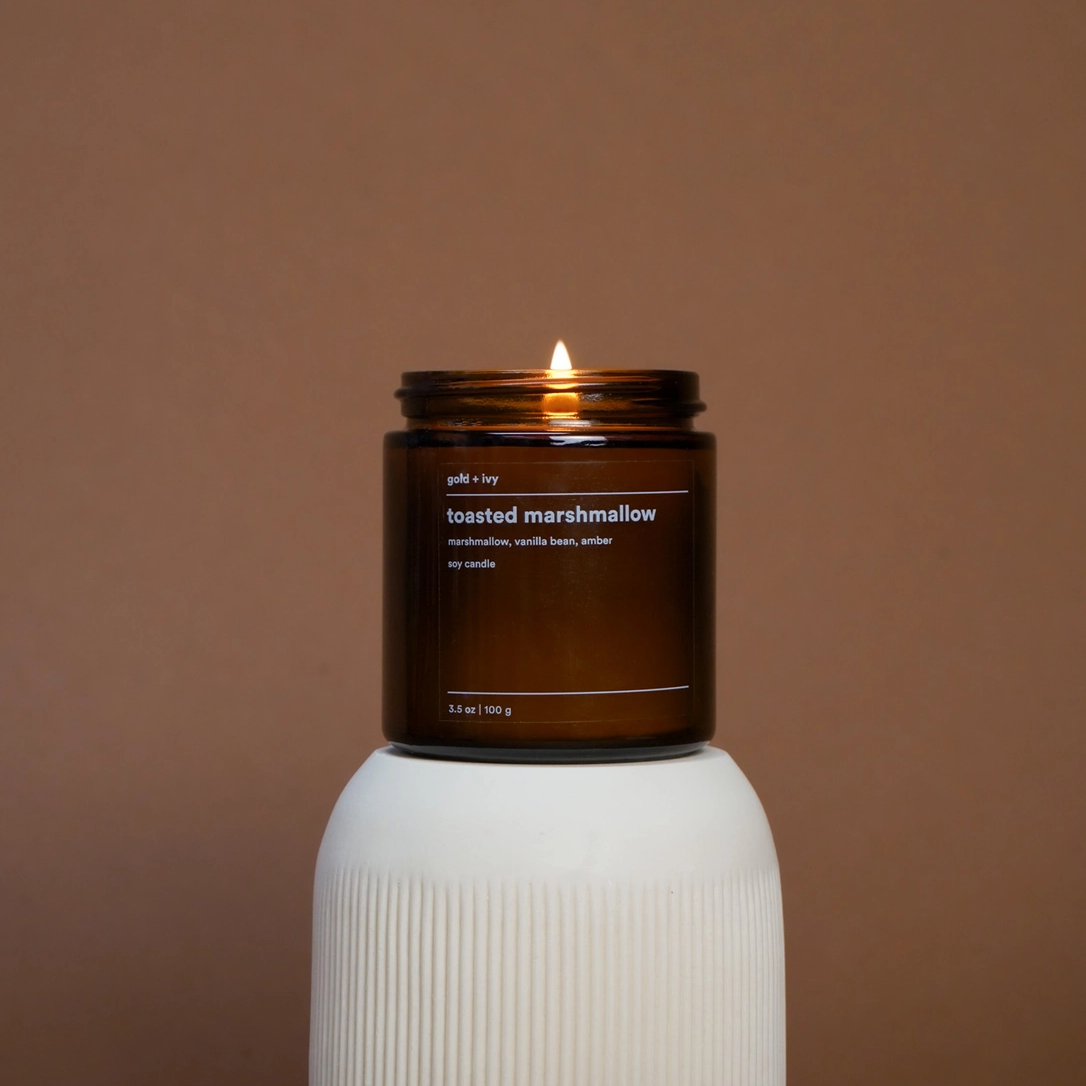 Toasted Marshmallow Soy Candle - 3.5oz