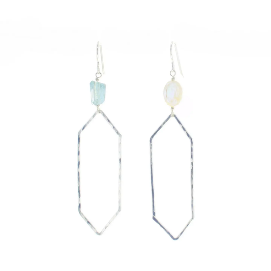 Darya Earrings - Sterling Silver