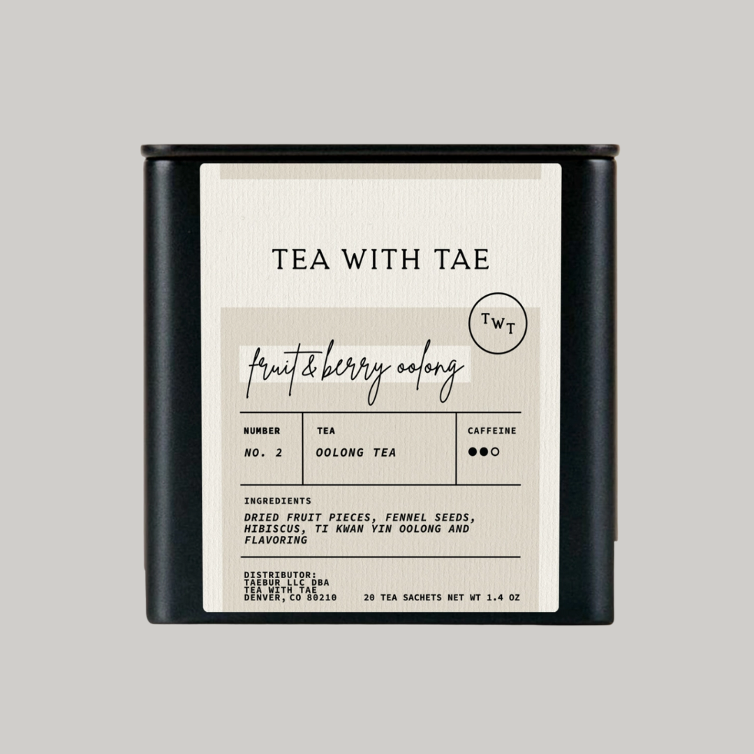 Fruit & Berry Oolong Tea Tin