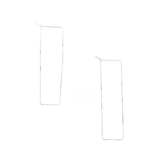 Highwire Hoop Earrings - Sterling Silver