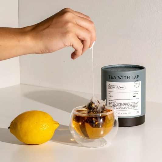 Lemon Crème Black Tea Large Tea Tube